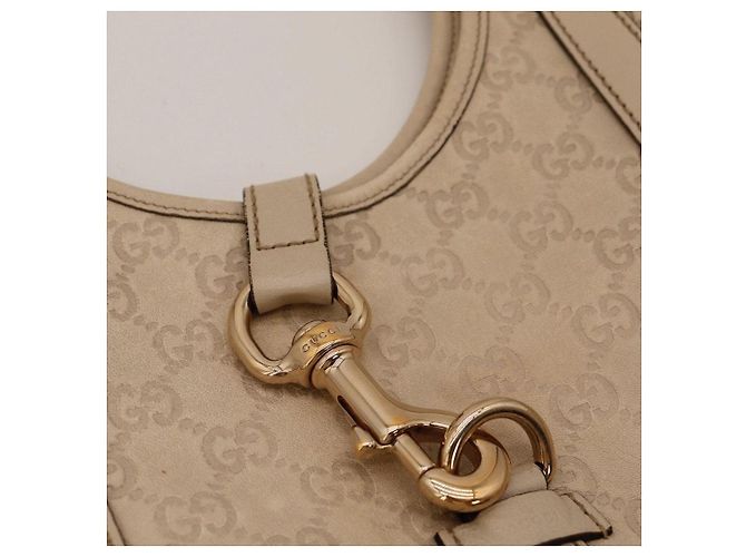 Gucci Bolsa de ombro monograma GG Bege - vista 7
