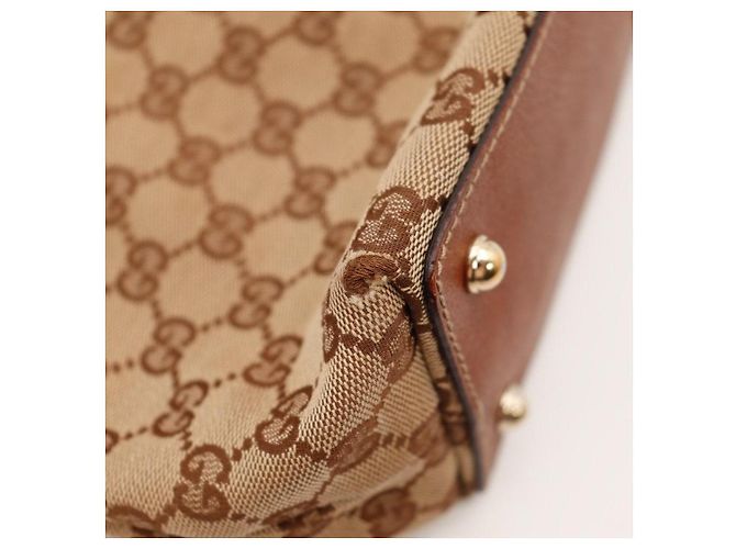 Gucci Bamboo Shopper Shopper Bag Braun - Ansicht 10