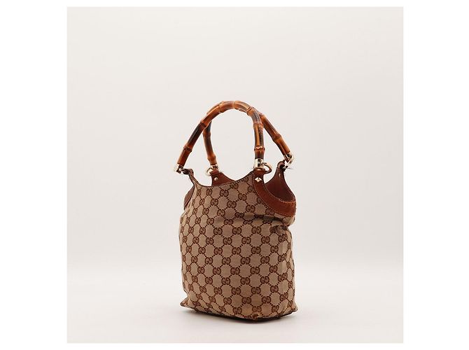 Gucci Bamboo Shopper Shopper Bag Braun - Ansicht 2