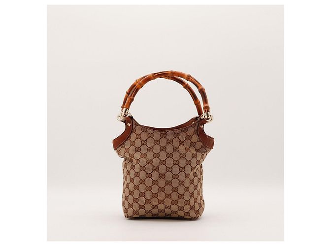 Gucci Bamboo Shopper Shopper Bag Braun - Ansicht 3