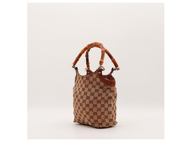 Gucci Bamboo Shopper Shopper Bag Braun - Ansicht 4