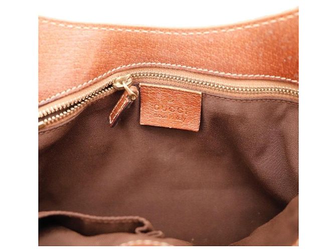 Gucci Bamboo Shopper Shopper Bag Braun - Ansicht 8