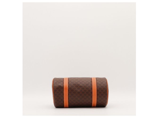 Céline Celine Borsa Boston Monogram Marrone - vista 5