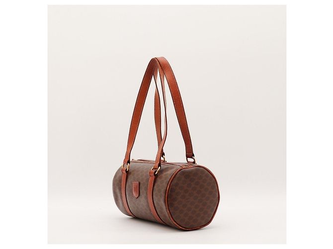 Céline Borsa Boston Monogram Marrone Monogramma - vista 2