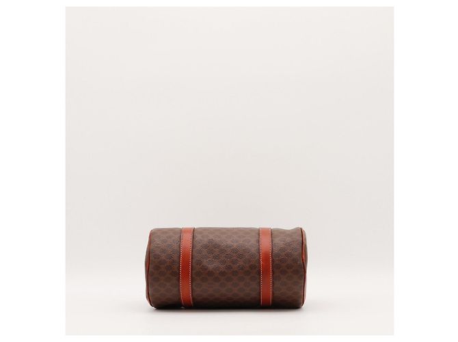 Céline Borsa Boston Monogram Marrone Monogramma - vista 5