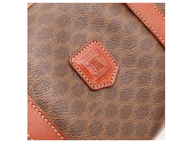 Céline Borsa Boston Monogram Marrone Monogramma - vista 7