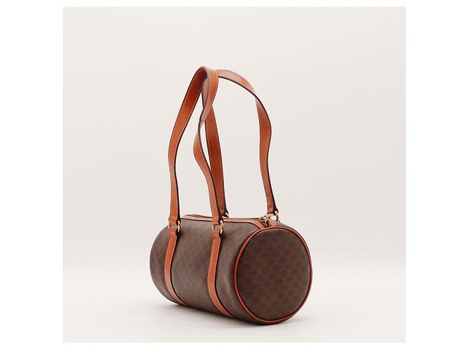 Céline Bolsa Boston Monogram Marrom Monograma - vista 4