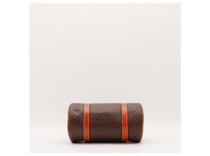 Céline Bolsa Boston Monogram Marrom Monograma - vista 5