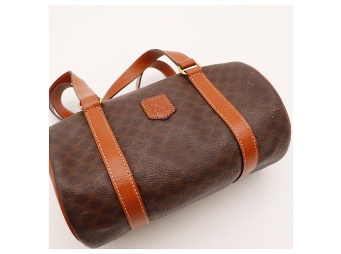 Céline Bolsa Boston Monogram Marrom Monograma - vista 6
