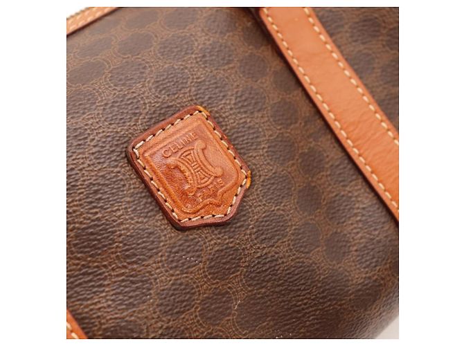 Céline Bolsa Boston Monogram Marrom Monograma - vista 7