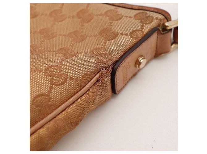 Gucci GG Monogramm Canvas Hobo-Bag Braun - Ansicht 10