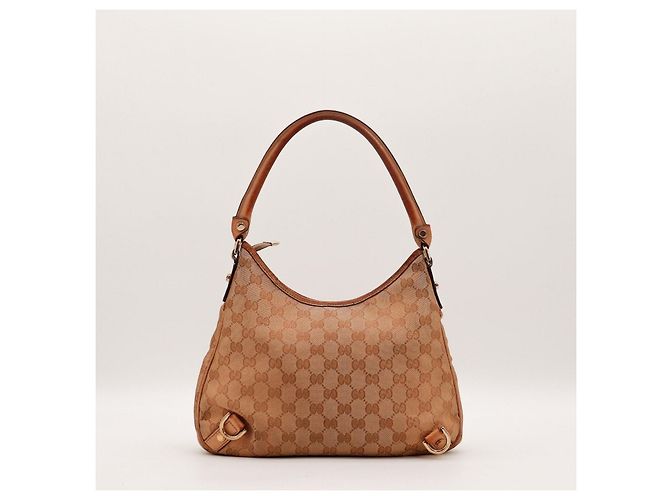 Gucci GG Monogramm Canvas Hobo-Bag Braun - Ansicht 3