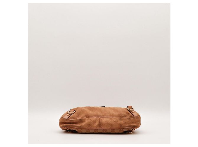 Gucci GG Monogramm Canvas Hobo-Bag Braun - Ansicht 5