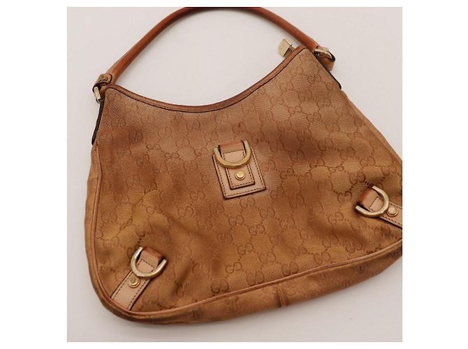 Gucci GG Monogramm Canvas Hobo-Bag Braun - Ansicht 6