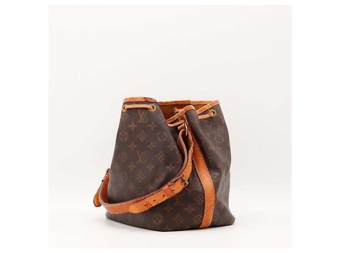 Louis Vuitton Bolsa Saco Monogram Noe GM Marrom Monograma - vista 4