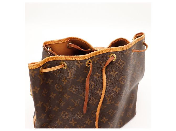 Louis Vuitton Bolsa Saco Monogram Noe GM Marrom Monograma - vista 6