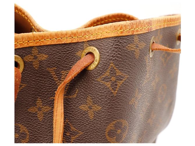 Louis Vuitton Bolsa Saco Monogram Noe GM Marrom Monograma - vista 7