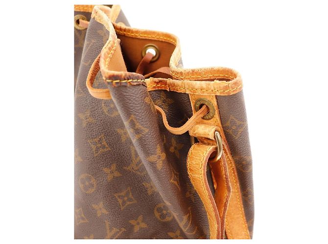 Louis Vuitton Bolsa Saco Monogram Noe GM Marrom Monograma - vista 8