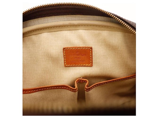 Keepall Sac Louis Vuitton Monogram Canvas Marron Monogramme - vue 10