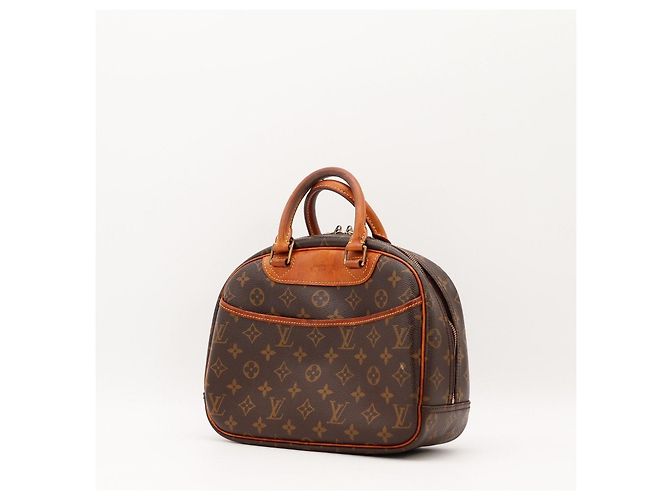 Keepall Sac Louis Vuitton Monogram Canvas Marron Monogramme - vue 2