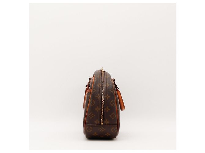 Keepall Sac Louis Vuitton Monogram Canvas Marron Monogramme - vue 3