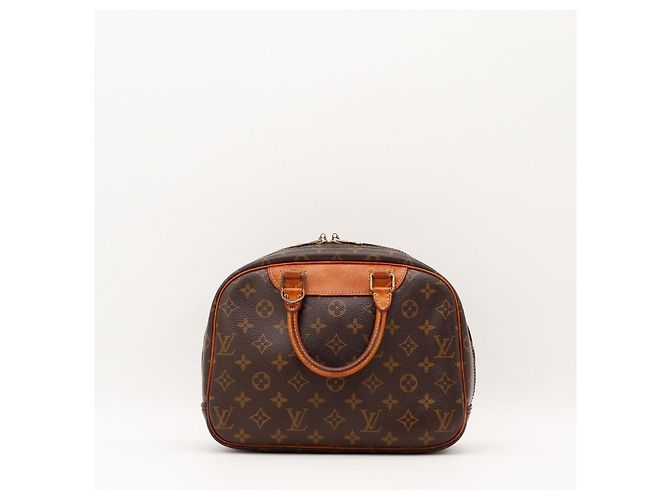 Keepall Sac Louis Vuitton Monogram Canvas Marron Monogramme - vue 4
