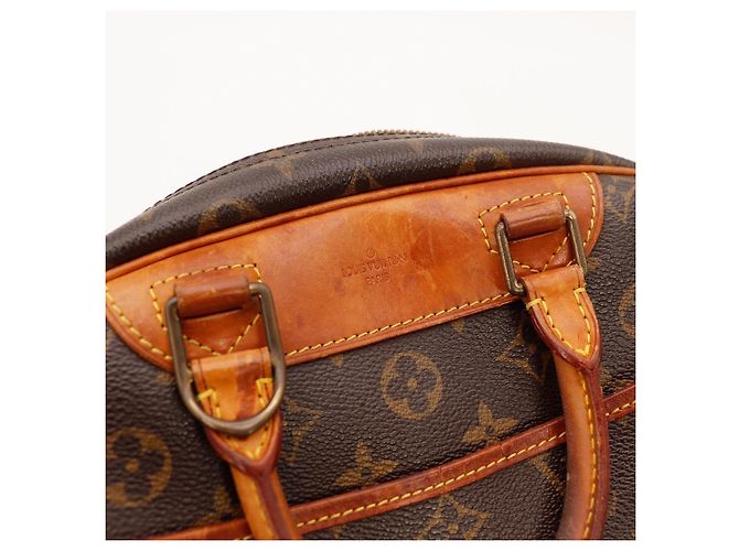 Keepall Sac Louis Vuitton Monogram Canvas Marron Monogramme - vue 7