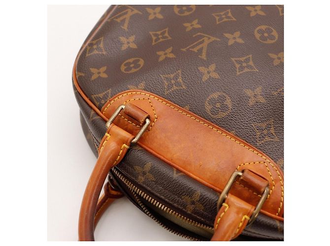 Keepall Sac Louis Vuitton Monogram Canvas Marron Monogramme - vue 9