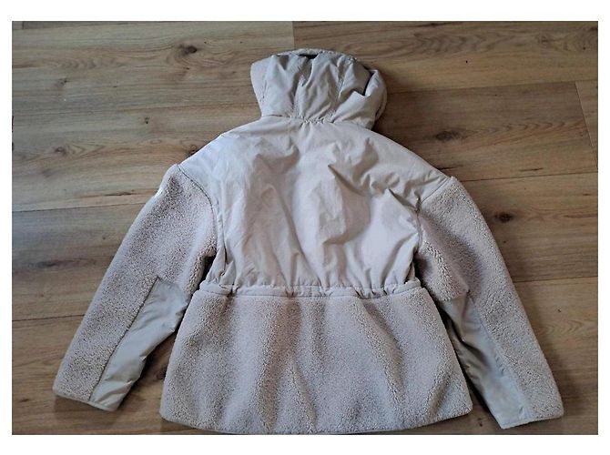 Autre Marque Sweaty Betty Teddy Fleece Jacke Beige - Ansicht 3