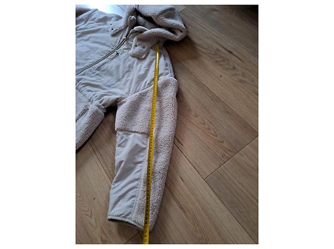 Autre Marque Sweaty Betty Teddy Fleece Jacke Beige - Ansicht 5
