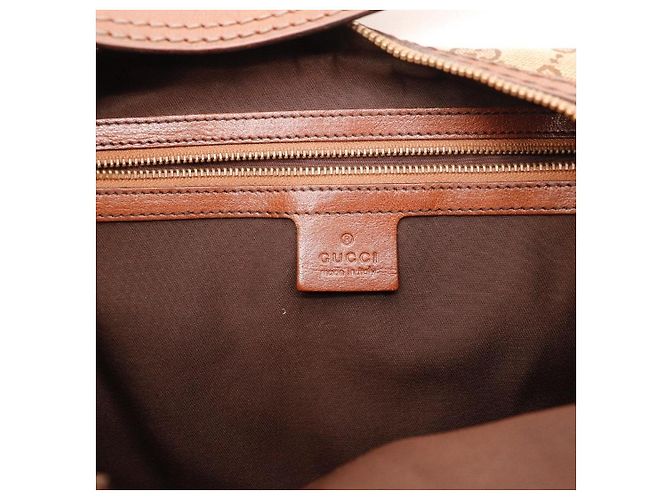 Gucci GG Supreme Hobo-Bag Braun Monogramm - Ansicht 11