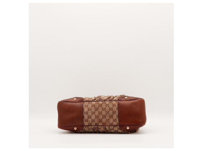 Gucci GG Supreme Hobo-Bag Braun Monogramm - Ansicht 5