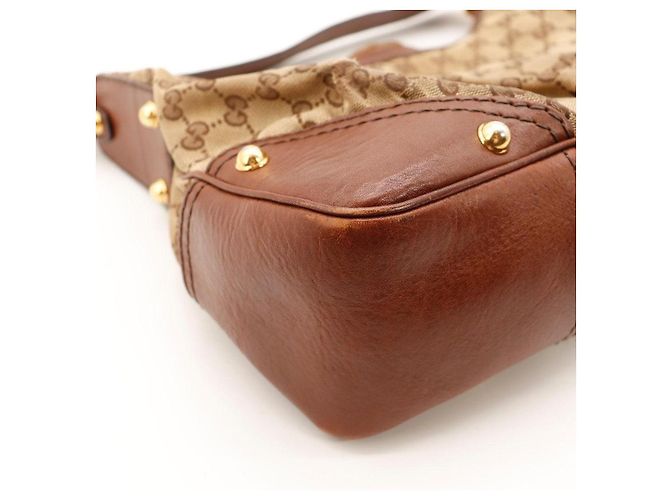 Gucci GG Supreme Hobo-Bag Braun Monogramm - Ansicht 7
