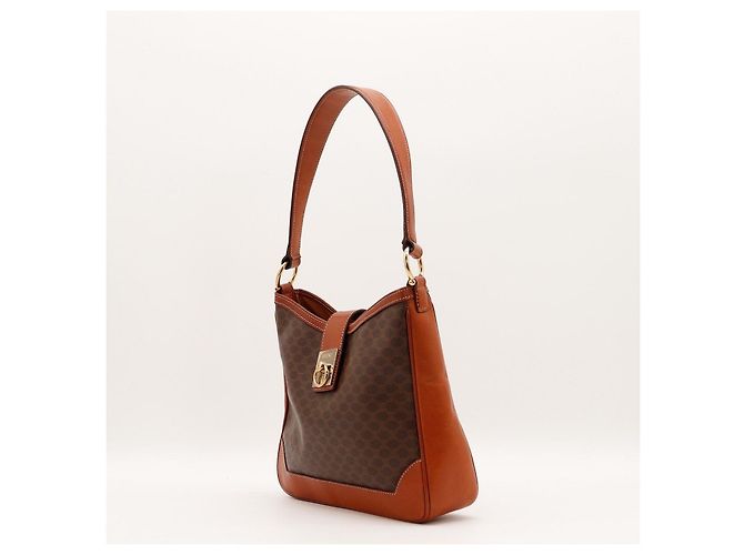 Céline Sac à épaule Celine Macadam Marron - vue 2