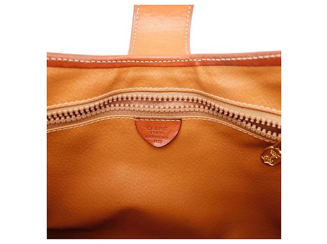 Céline Sac à épaule Celine Macadam Marron - vue 8