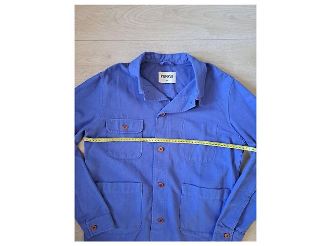Autre Marque Blazer Pompeii Man Blu Porpora - vista 3