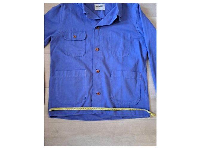 Autre Marque Blazer Pompeii Man Blu Porpora - vista 4