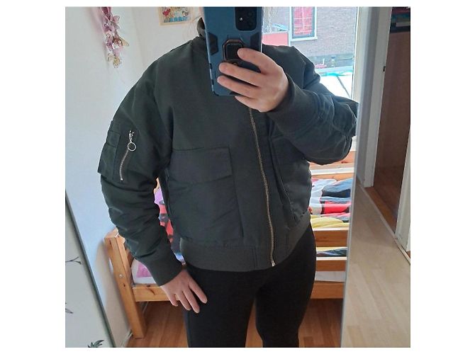 Autre Marque Marc O'Polo Denim Bomberjacke Dunkelgrün - Ansicht 10