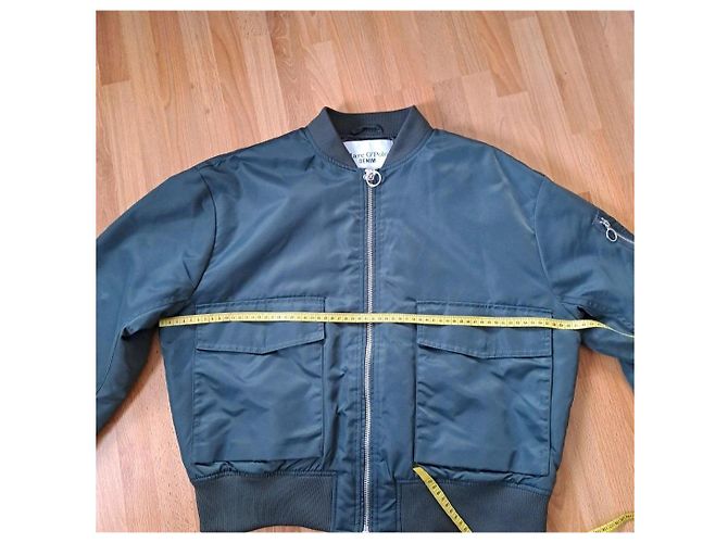 Autre Marque Marc O'Polo Denim Bomberjacke Dunkelgrün - Ansicht 3