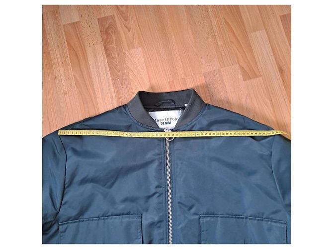 Autre Marque Marc O'Polo Denim Bomberjacke Dunkelgrün - Ansicht 4