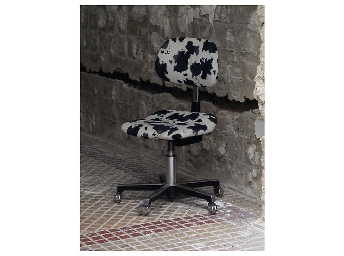 Autre Marque Sedus Stoll 1970s Cow Hide Office Chair - view 4
