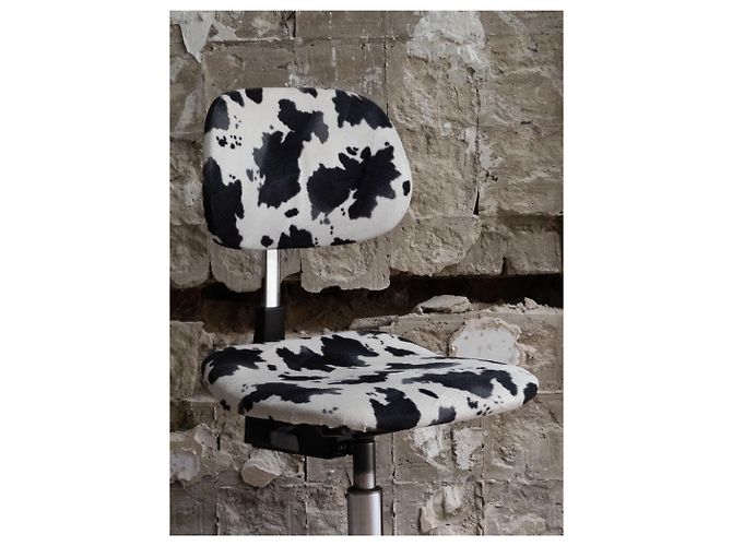 Autre Marque Sedus Stoll 1970s Cow Hide Office Chair - view 5