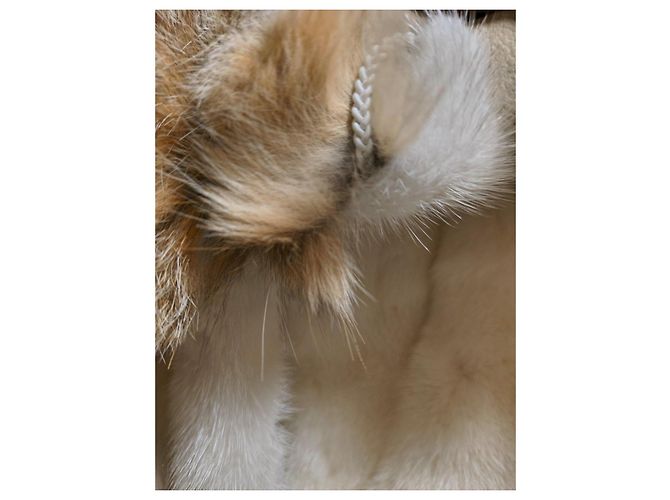 Autre Marque Cappotto Gelotti Visone Bianco e Lince - vista 9