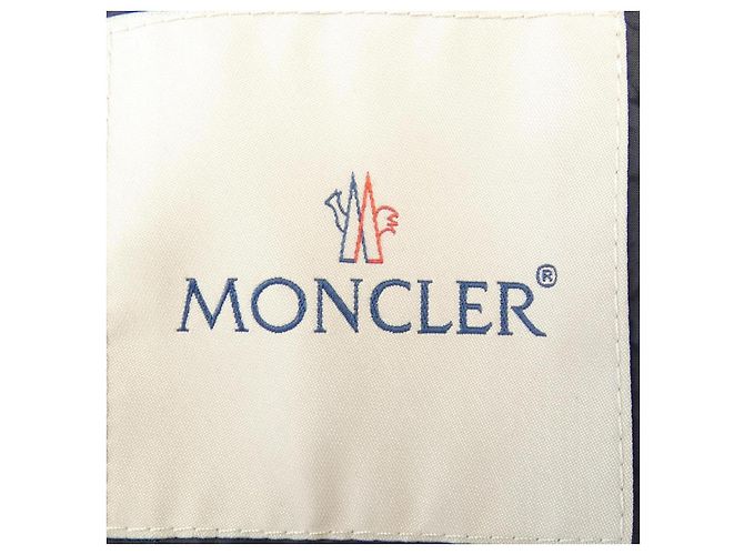 Cappotto in piumino Moncler AGATELON Blu Blu navy - vista 5
