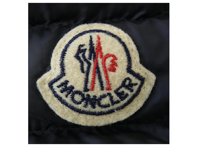 Cappotto in piumino Moncler AGATELON Blu Blu navy - vista 8