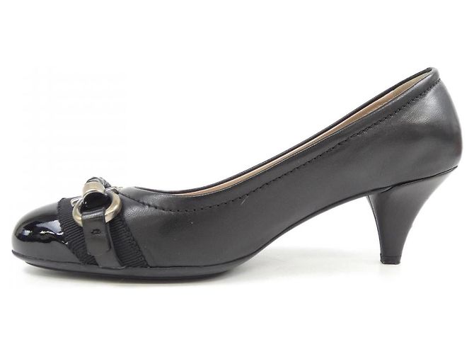 Salvatore Ferragamo Lederpumps Schwarz - Ansicht 2