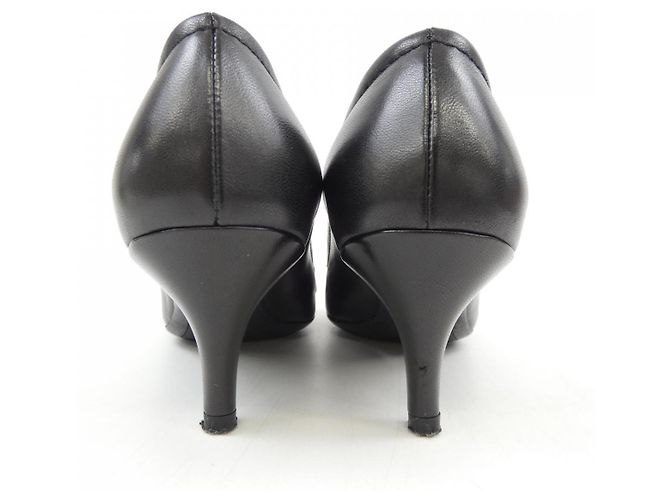 Salvatore Ferragamo Lederpumps Schwarz - Ansicht 5