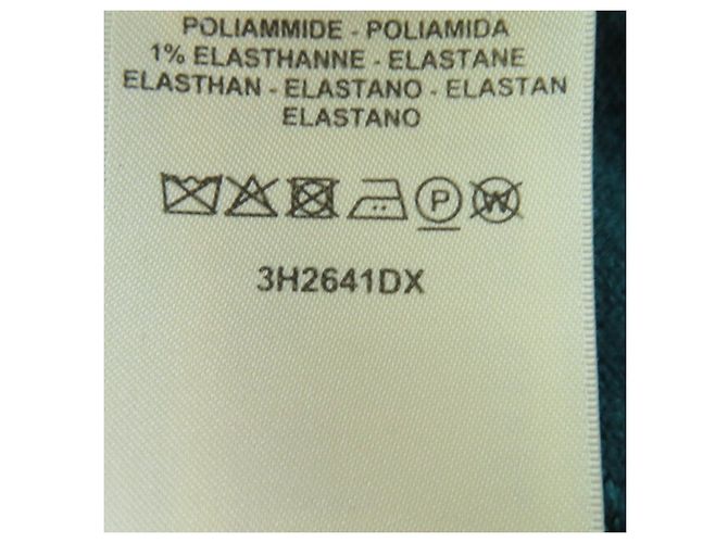 Hermès Hermes 3H2641DX Top de punto de lana seda cachemira 34 Verde - vista 7