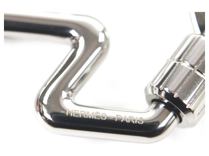 Ring Hermès H to speed Portachiavi Argento - vista 5