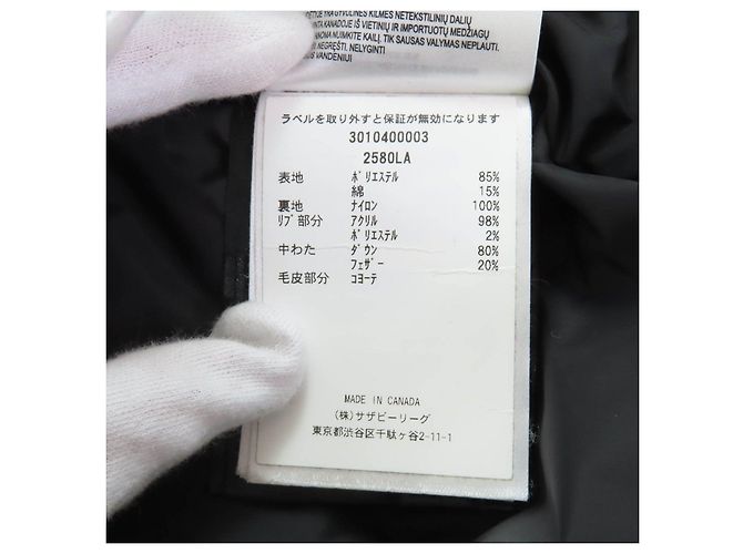 Canada Goose ROSSCLAIR PARKA Polyester Down Coat Black - view 16